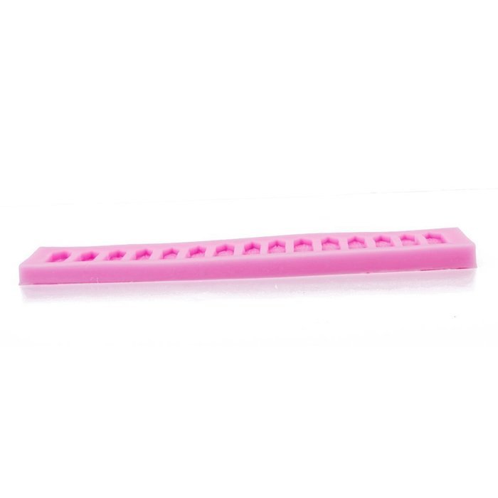 Click Down Garden Fence Shape Silicone Mold Cake Decoration Tool for Fondant Cake Cookie Cupcake N4