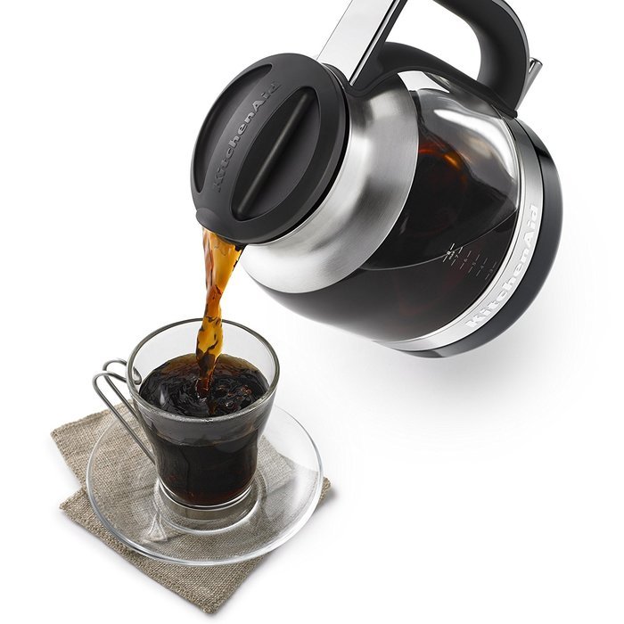 KitchenAid KCM0812OB Siphon Coffee Brewer, Onyx Black N5