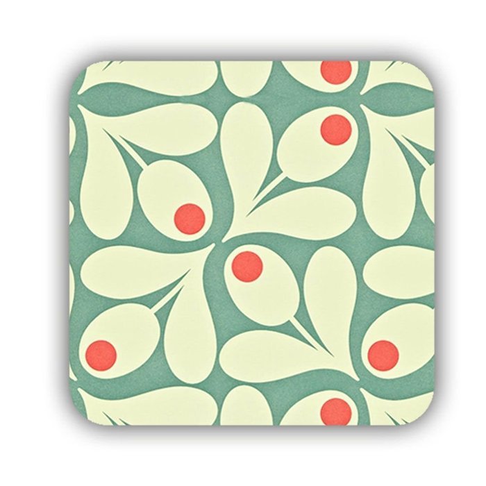 Generic Cup Coaster Mdf The One Printing Orla Kiely N3