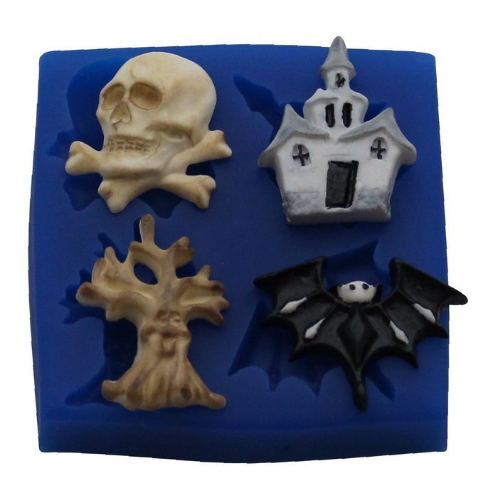 First Impressions Molds SE311 Silicone Mold, Halloween Set