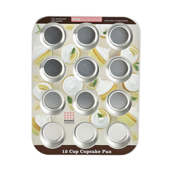 Sweet Creations 12 Cup Heavy Gauge Cupcake Pan