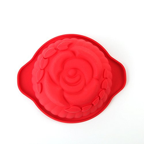 flower baking tools for cakes silicone mold lace mold chocolate bowl mold peony-shaped bowl silicone pudding soap... N5