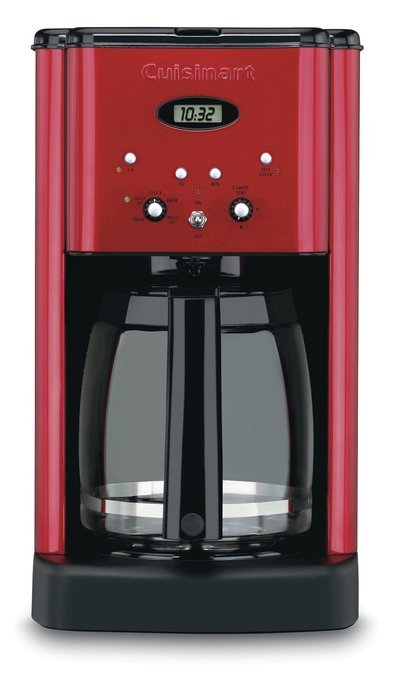 Cuisinart DCC-1200MR 12CUP Programmable Coffeemaker 12 Cup Metallic Red N6