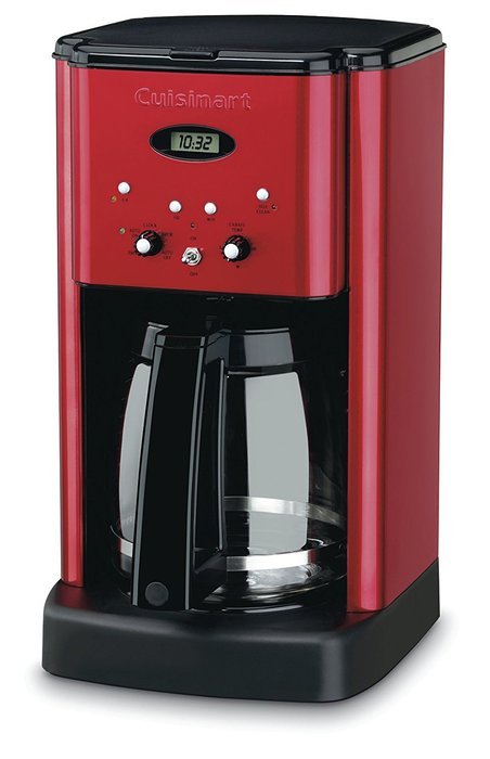 Cuisinart DCC-1200MR 12CUP Programmable Coffeemaker 12 Cup Metallic Red N7