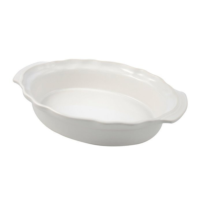 Swissmar Le Cordon Bleu Charmant Medium Oval Roasting Dish, 2.5 Quart, Rouge Red