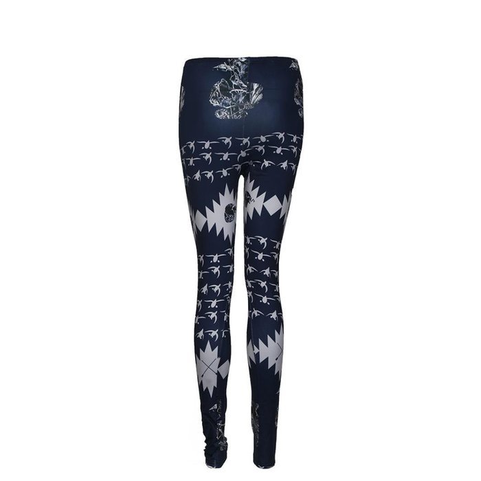 PHOTNO Fashion Women Autumn Winter Skinny Printed Stretchy Pants Leggings N11