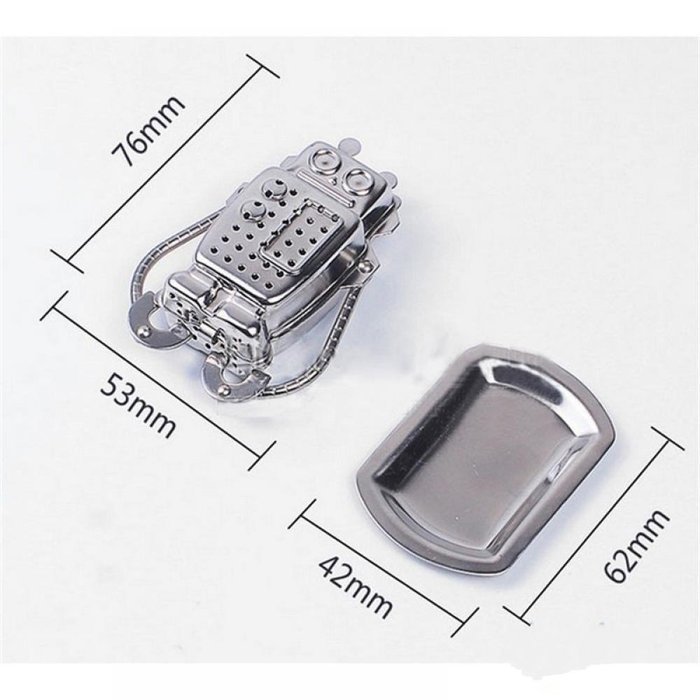 GOOTRADES Robot Hanging Tea Leaf Infuser Infuser Steel Strainer Herbal Spice Filter N4