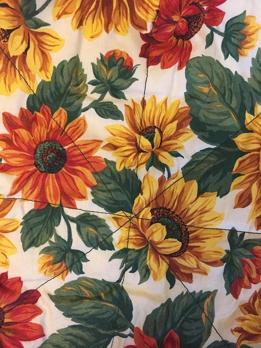 Sunflowers and Mums handmade, Hot Cold Plate Cozy,Microwave Plate Cozie,Fabric Trivet,Hot pad,Pot Holder,Cotton... N4