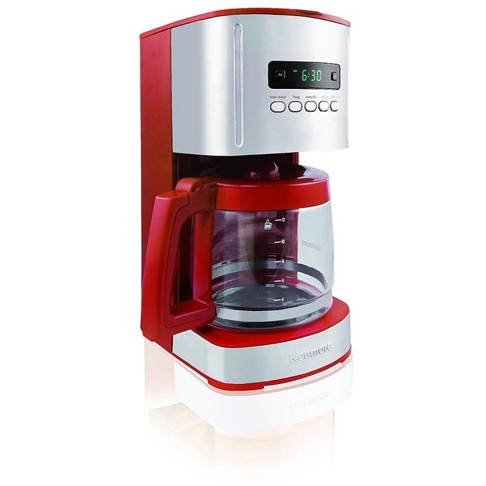 Kenmore 12-cup Programmable Coffee Maker, Red