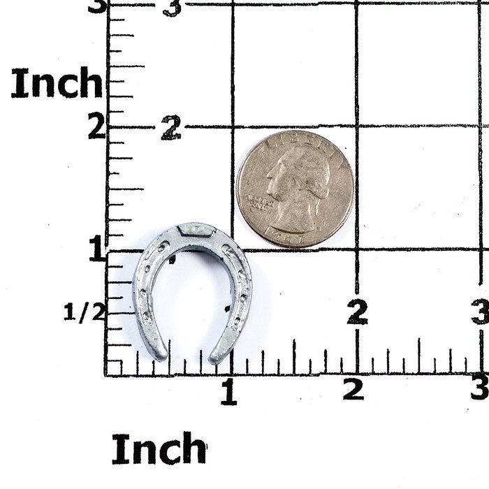 Miniature Horse Shoe Silicone Mold Chocolate, Fondant, Candy, Resin, Clay, Flexible and Easy to Use. Creates a... N4
