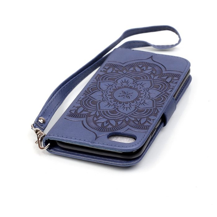 iPhone 7 Case, PHEZEN Dream Catcher Design Bling Diamond PU Leather Wallet Case [Magnetic Closure] [Credit Card... N19