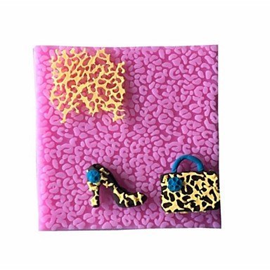 Sher Shoes And Bag Fondant Cake Cake Chocolate Silicone Molds,Decoration Tools Bakeware N2