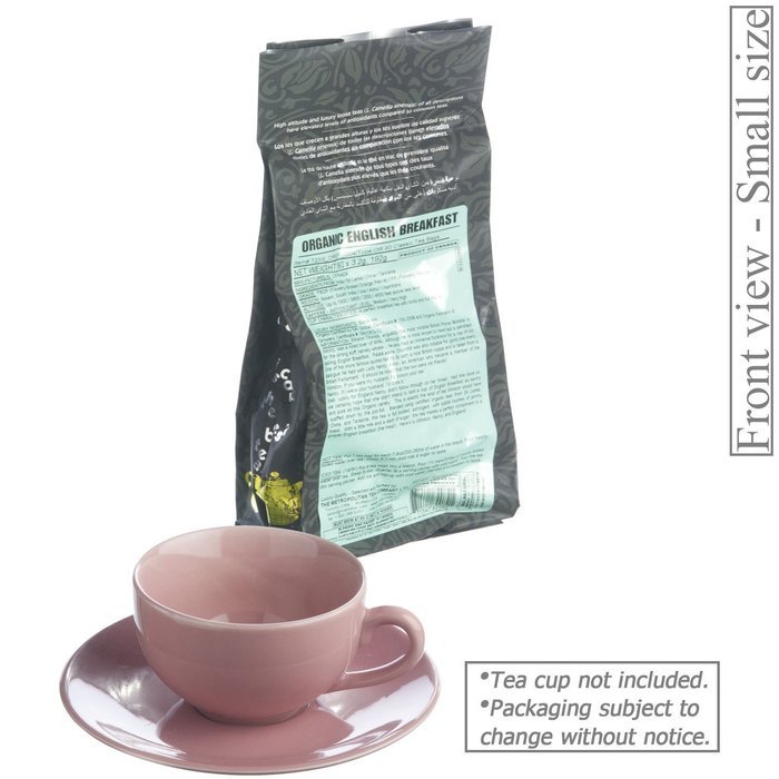 Metropolitan Tea 60 Count Classic Teabags, Organic English Breakfast Tea N5