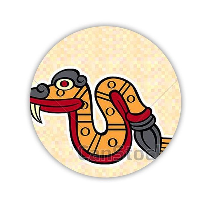 Generic Print Aztec 6 Original Coaster Mdf N6