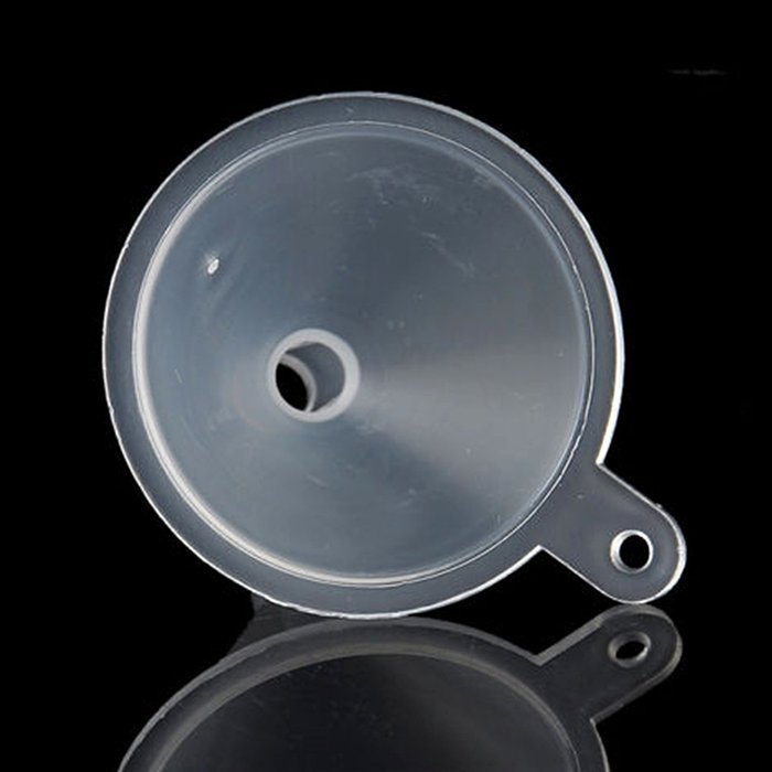 Toyofmine 10Pcs Small Plastic Mini Funnels For Filling Perfume Diffuser Bottle Liquid Oil N4