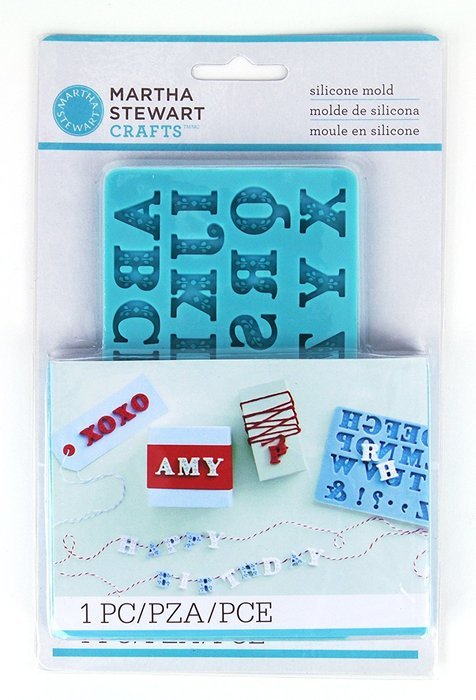 Martha Stewart Crafts Silicon Mold, Alphabet N18