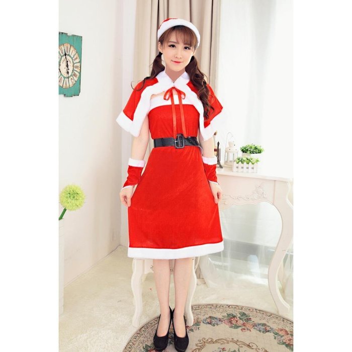 Christmas Costume Fancy Dress ,BeautyVan Women Sexy Santa Christmas Costume Fancy Dress Xmas Office Party Outfit N111