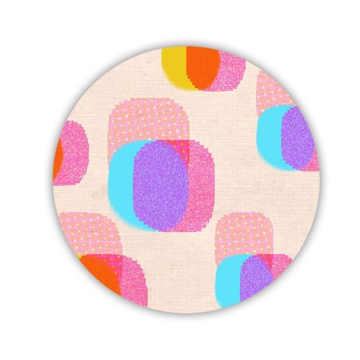 Generic Cup Coaster Mdf The One Printing Orla Kiely N7