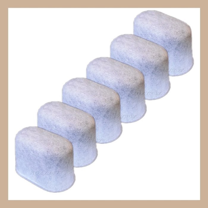 Blendin 6 Pack Charcoal Water Filter Replacement 05073 Fits Keurig 2.0 Coffee Makers N4