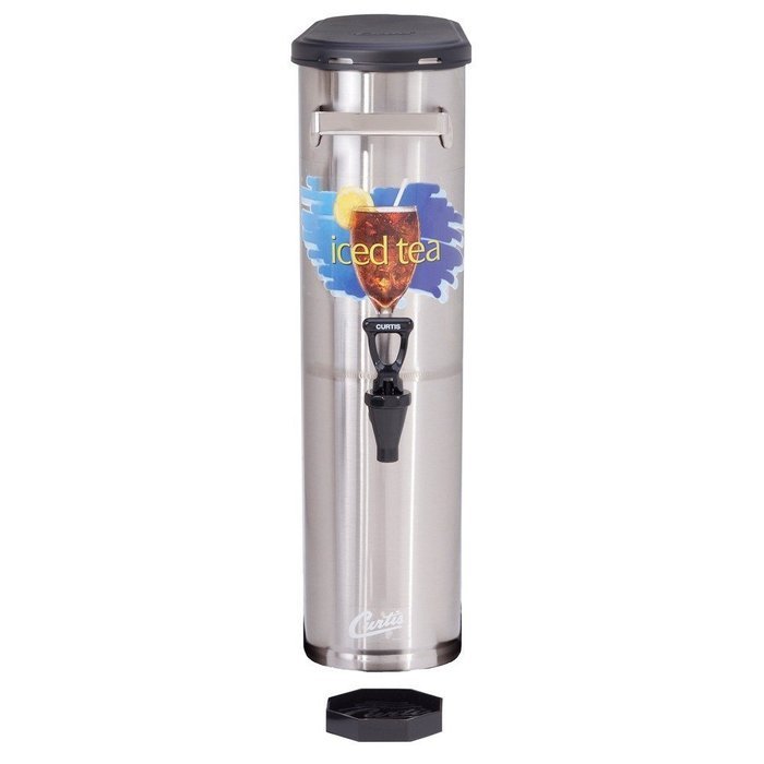 Wilbur Curtis Iced Tea Dispenser 3.5 Gallon Narrow Tea Dispenser, 22&rdquo;H - Designed to Preserve Flavor - TCN (Each)