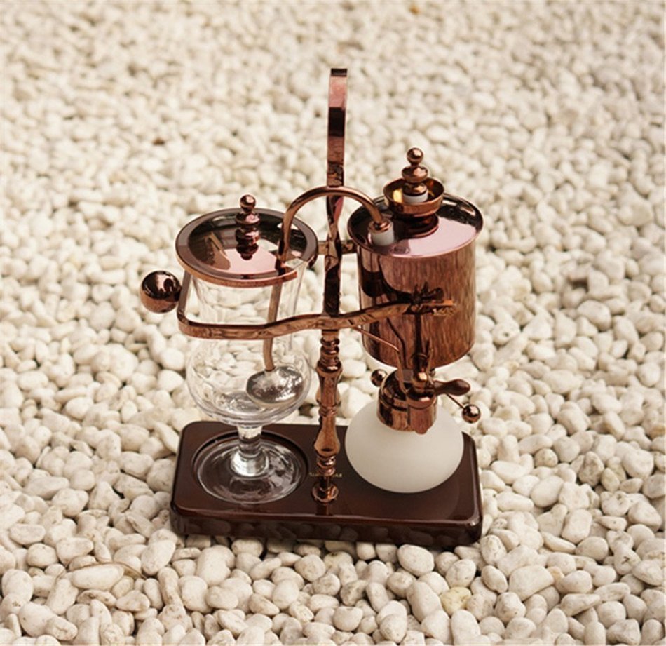 Royal- Adjustable Temperature Household Coffee Pot Siphon Coffee Machine (can Be Equipped With Grinder Itself)... N2