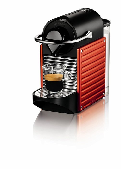 Nespresso Pixie Espresso Maker, Red N2