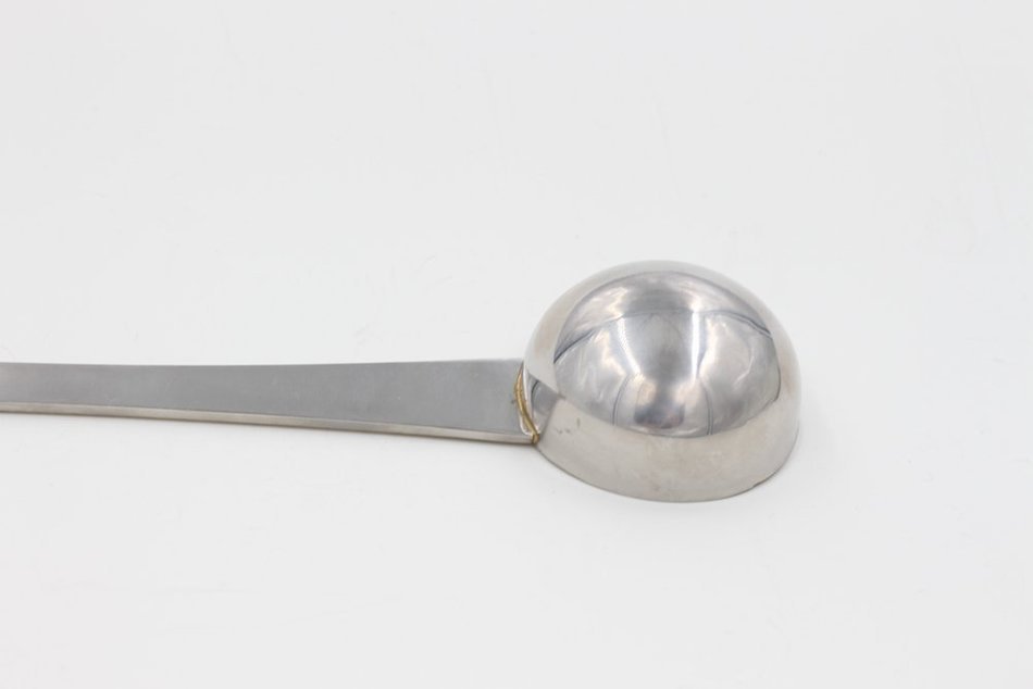 CoaGu 10" Premium Quality 18/10 Stainless Steel Dual Scoop Coffee Spoon And Tea Scoop with Tick Mark, 2 tbsp and... N4