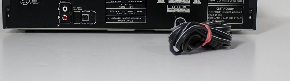 Pioneer PD-M435 6 Disc Cd Compact Disc Changer Player N2