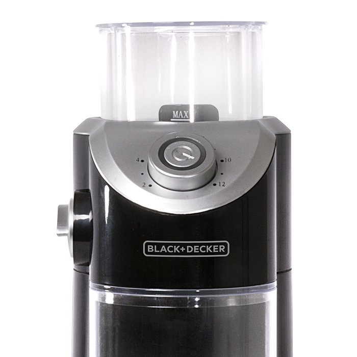 BLACK+DECKER CBM310BD Burr Mill Coffee Grinder, Black N4