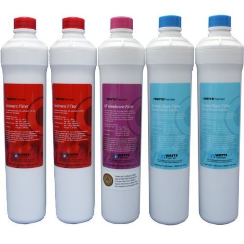 Watts Premier 560039 UF-3 Ultra Filtration 5-Filter Annual Replacement Pack by Watts Premier