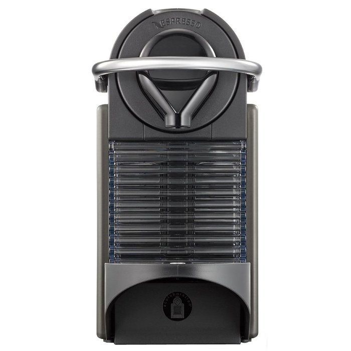Nespresso Pixie Espresso Maker - Electric Titan (C60-US-TI-NE) with Aroma Stainless Steel One Serving Milk Frother N5