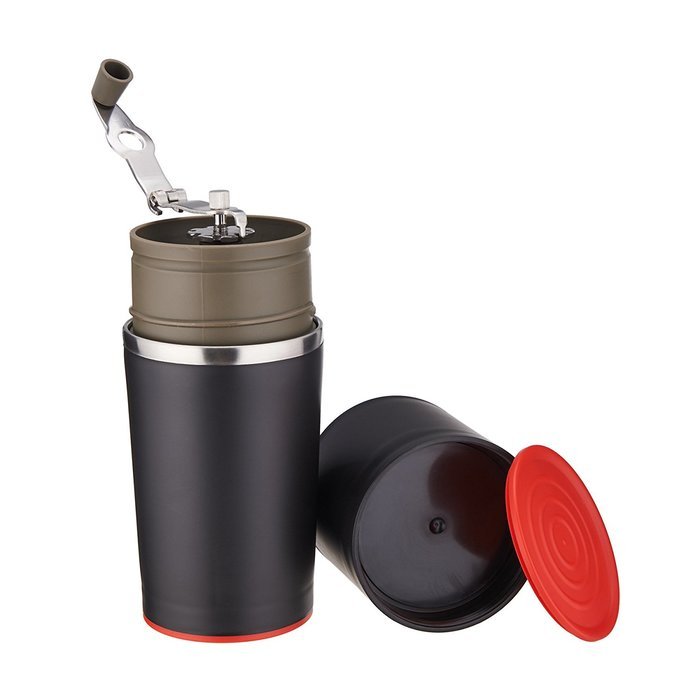 Pinty Portable Stainless Steel Manual Coffee Grinder - Black N9