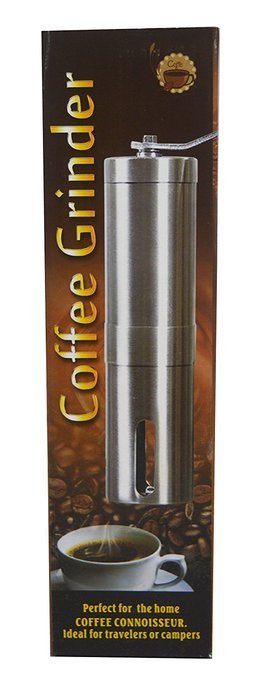 Hapo Manual Coffee Grinder Maker Best Spice & Coffee Bean Grinder Stainless Steel Blades Adjustable Portable N2