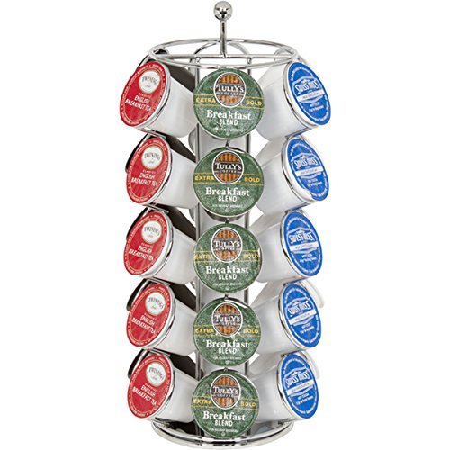 30-cup Premium Chrome Coffee Carousel