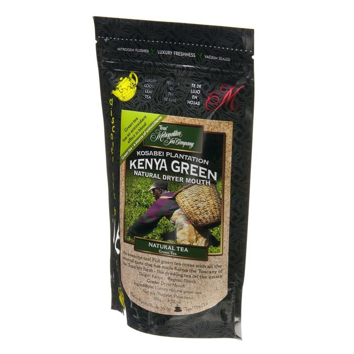 Metropolitan Tea Discovery Loose Tea Pack, Kenya Green Kosabei Dryer Natural, 100gm N4