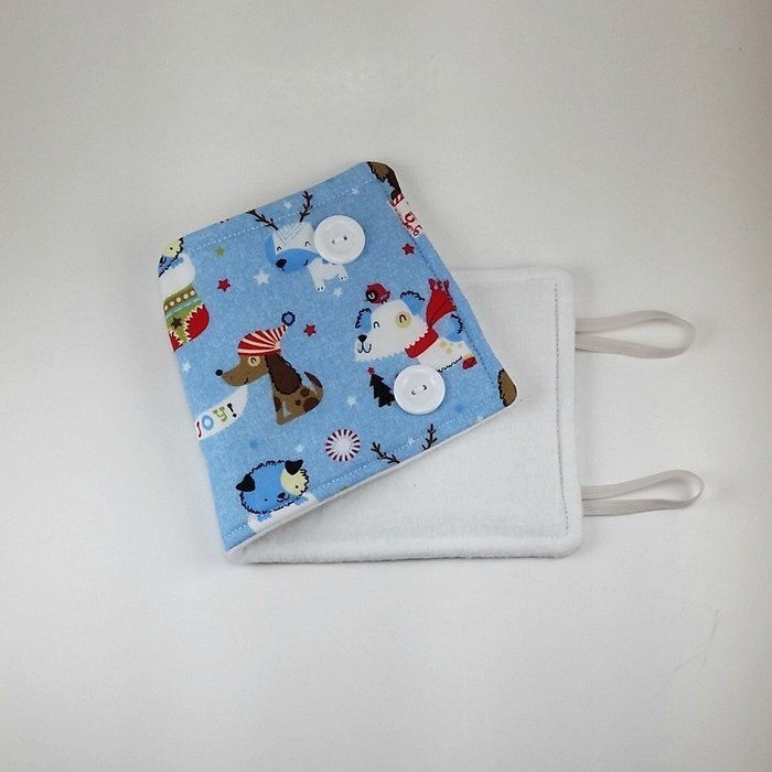 French Press Cozy, Cafetiere Cosy, Christmas, Holiday Dog Theme N5