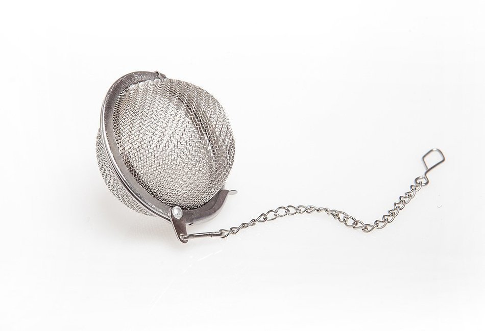 Tea Ball Infuser,ERZA SCARLET Stainless Steel Mesh Tea Ball,Perfect Strainer for Tea with Cozy Tea Time,Set of 2 N4