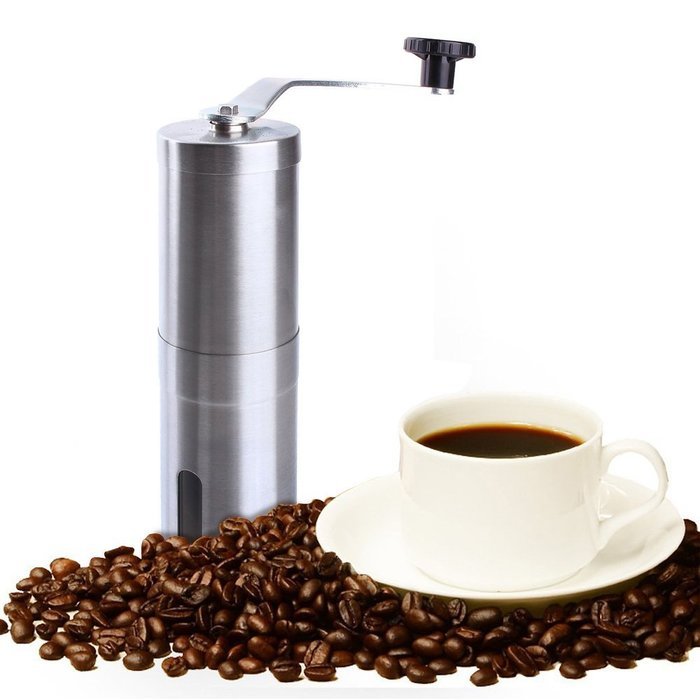 MTL Portable Premium Stainless Steel Manual Conical Burr Portable Coffee Grinder Easy Operation Ergonomic Design... N6
