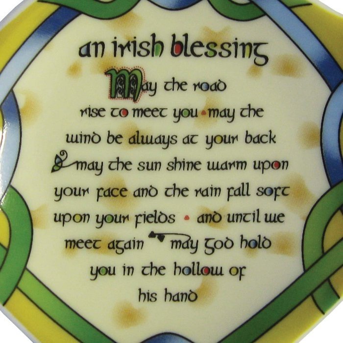 Tea Bag Holder Tea Set Accessory Irish Blessing