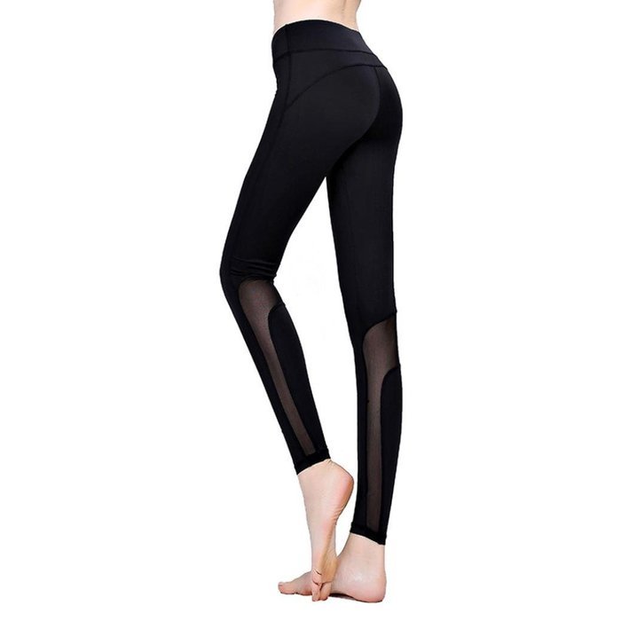 FAPIZI &hearts; Women Pants &hearts; Women Yoga Gym Sport Leggings Running Fitness Pants Stretch Workout Trouser (S/M, Black) N4