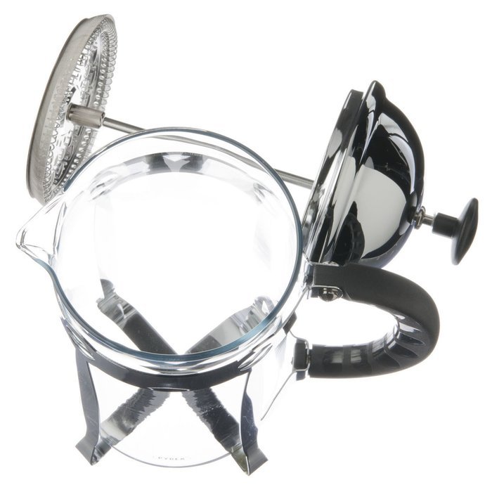 G&H Tea Services 4-Cup Chantilly Tea Press, Chrome