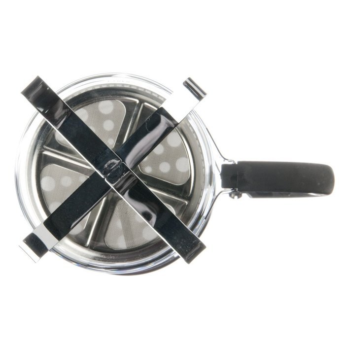 G&H Tea Services 4-Cup Chantilly Tea Press, Chrome N2