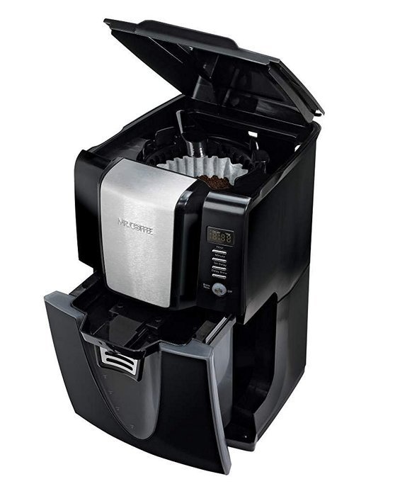 Mr. Coffee BVMC-ZH1B Power Serve 12-Cup Coffeemaker, Black