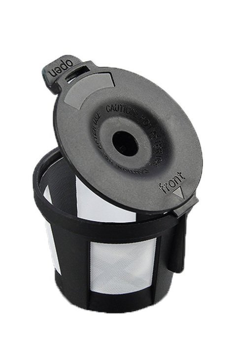 Updated Model Kcup Reusable Filter 4 Pack Set for Keurig 1.0 System Very Strong Body Refillable K Cup for Grind... N6