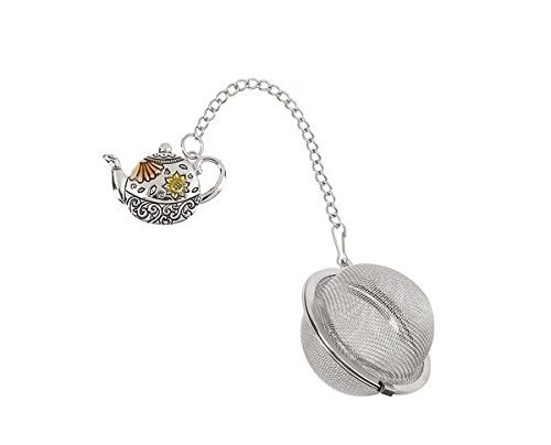 Ganz Sunflower Teapot Charming Tea Infuser with Enameling