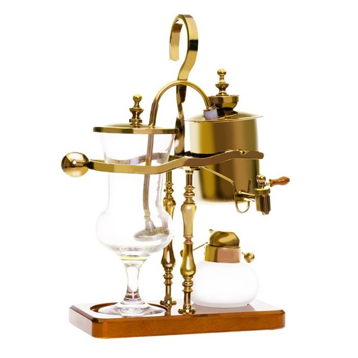 Royal- Adjustable Temperature Household Coffee Pot Siphon Coffee Machine (can Be Equipped With Grinder Itself)... N5