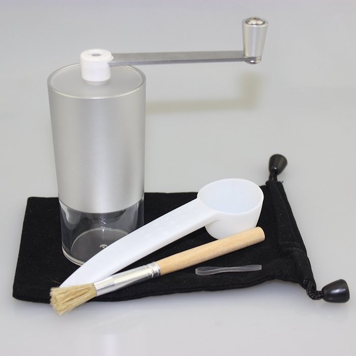 Tifan Manual Coffee Grinder with Ceramic Burr - High Quality Hand Coffee Burr Hand Coffee Mill with Precision... N4