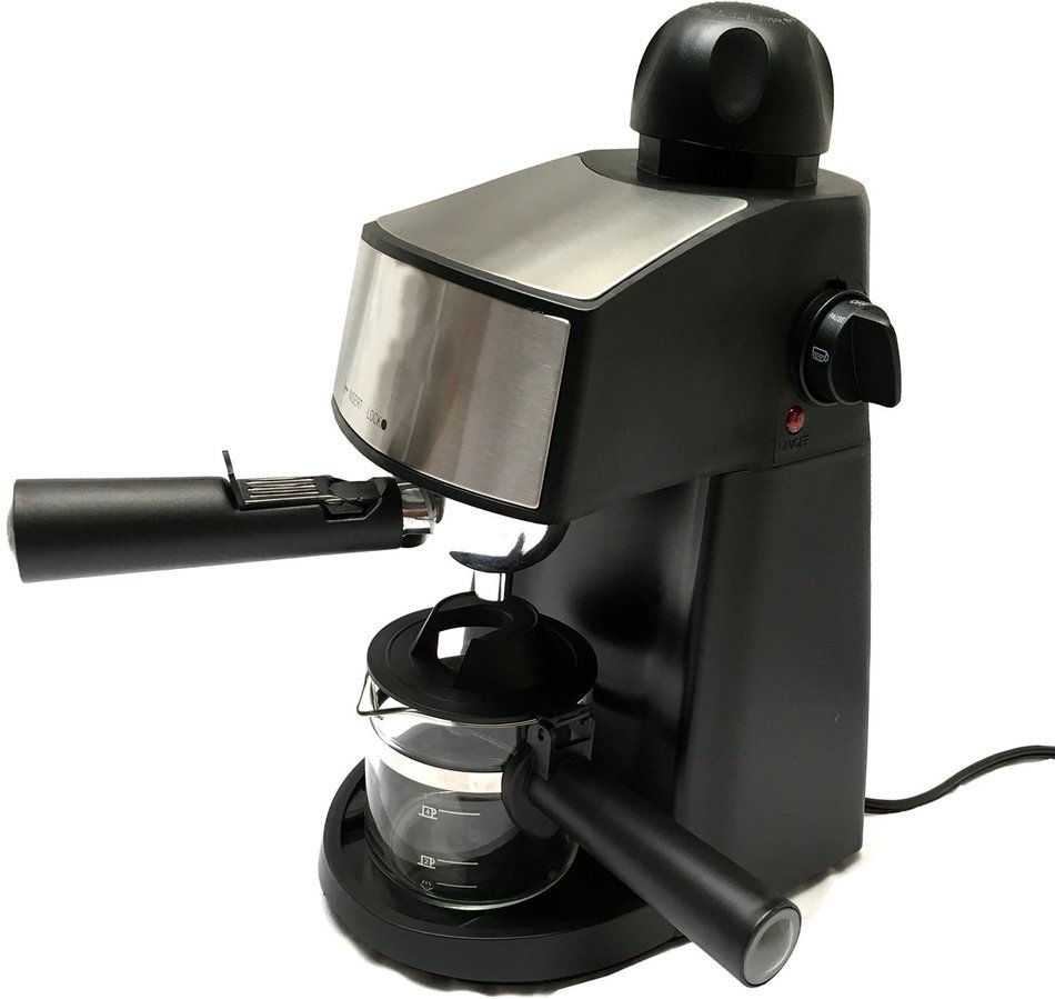 Powerful steam Espresso and Cappuccino Maker Barista Express Machine Black - Make European Espresso N3