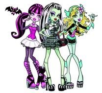 Monster High doll drawing
