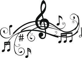 Music Note Page drawing